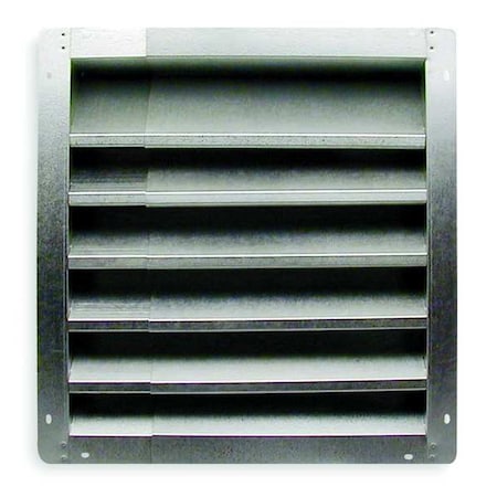 Louver, Intake, 18-30 In, Aluminum MPN:4F953
