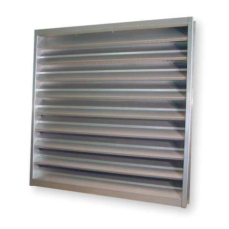 Louver, Wall Opening 36x36In, Galvannealed MPN:4FZG8