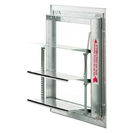 Damper, Backdraft MPN:4HX73