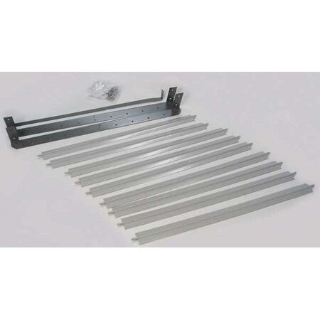 Vertical Louver Kits, Gray, 21-11/16