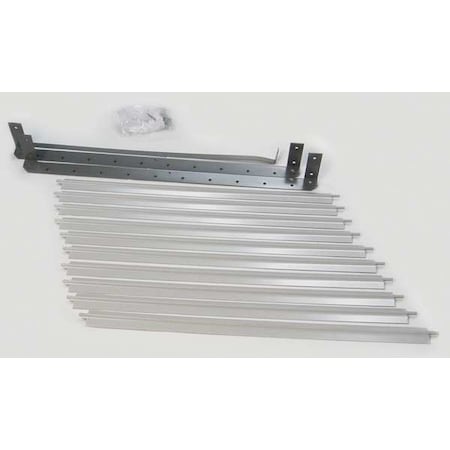 Vertical Louver Kits, Gray, 22-15/16