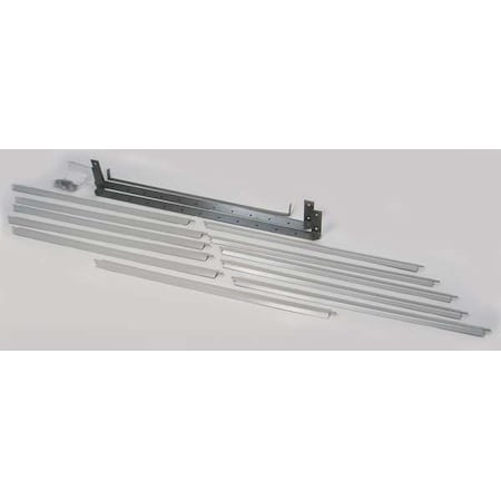 Vertical Louver Kits, Gray, 24-3/16