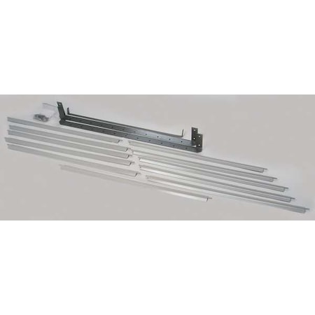 Vertical Louver Kits, Gray, 24-3/16