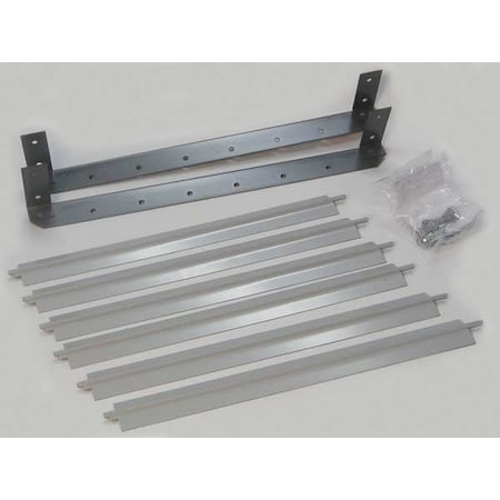Vertical Louver Kits, Gray, 13-1/8