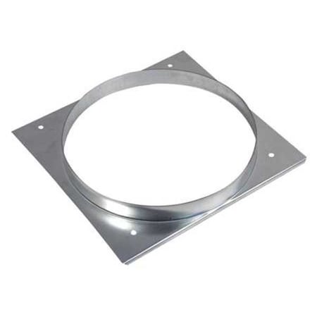 Round Duct Connector, 8In, Galv Steel MPN:6WZP3