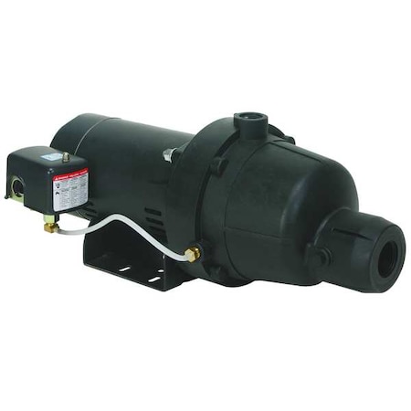 Shallow Well Jet Pump, Plastic, 3/4 HP MPN:4HEY5