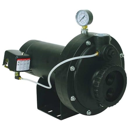 Convertible Jet Pump, Plastic, 1/2 HP MPN:4HEZ4