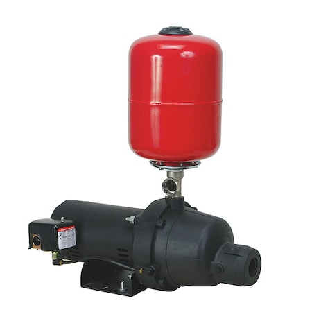 Shallow Well Jet Pump, Plastic, 1/3 HP MPN:4HEZ8