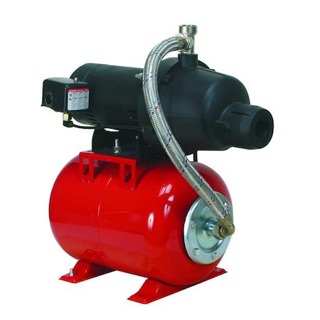 ShallowWellJetPumpSystem, 115/230VAC, 6gal MPN:4HEZ9
