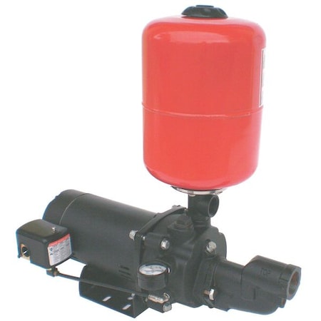 ShallowWellJetPumpSystem, 115/230VAC, 2gal MPN:5UXK7