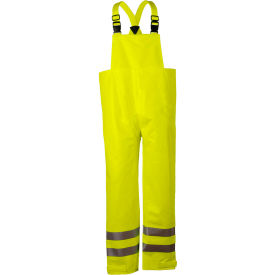 Arc H2O™ Flame Resistant Hi-Vis Rain Bib Overall ANSI Class E Yellow M R40RL14MD