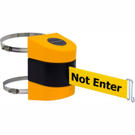 Tensabarrier® Warehouse Retractable Belt Barrier 30' Yellow 