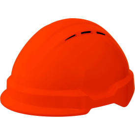 Delta Plus Americana Climbing WIND Safety Helmet Type 1 4-Point Mega Ratchet Suspension Orange WEL21103OR