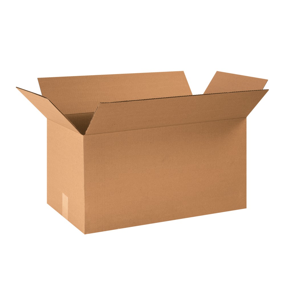 Partners Brand Heavy-Duty Single Wall Boxes, 24in x 12in x 12in, Kraft, Pack Of 25 MPN:HD241212