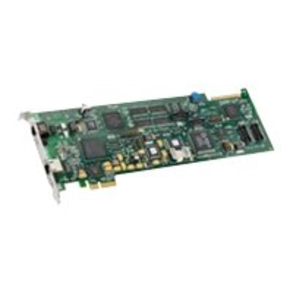 Brooktrout TR1034 +ELP30-TE - Voice/fax board - PCIe 2.0 x1 - T1/E1 - 33.6 Kbps - fractional T-1/E-1 (30 channels) MPN:901-016-05