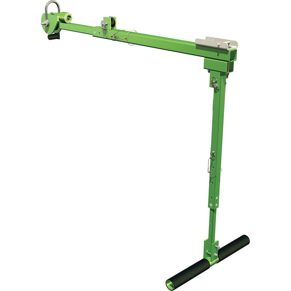 Confined Space Entry & Retrieval Systems, Base Type: Davit , Winch Power Type: Manual , Cable Length: 10.0ft , Maximum Load Capacity: 450.0lb  MPN:7100188846