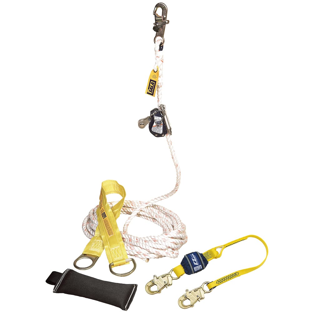 Fall Protection Kits, Color: Yellow  MPN:7100305085