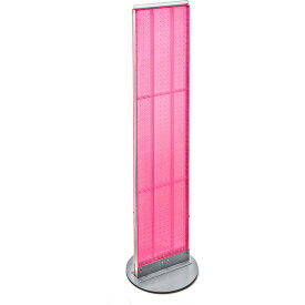 Global Approved 700277-PNK Pegboard Floor Stand 13.5
