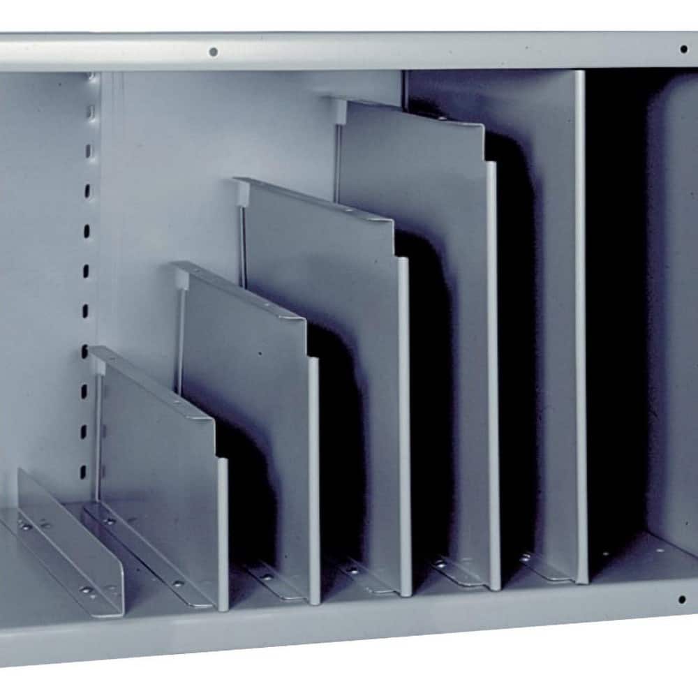 Open Shelving Accessories & Components, Component Type: Shelf Divider , For Use With: Lyon 8000 Series & 2000 Series Shelving , Material: Steel  MPN:DDJ8624