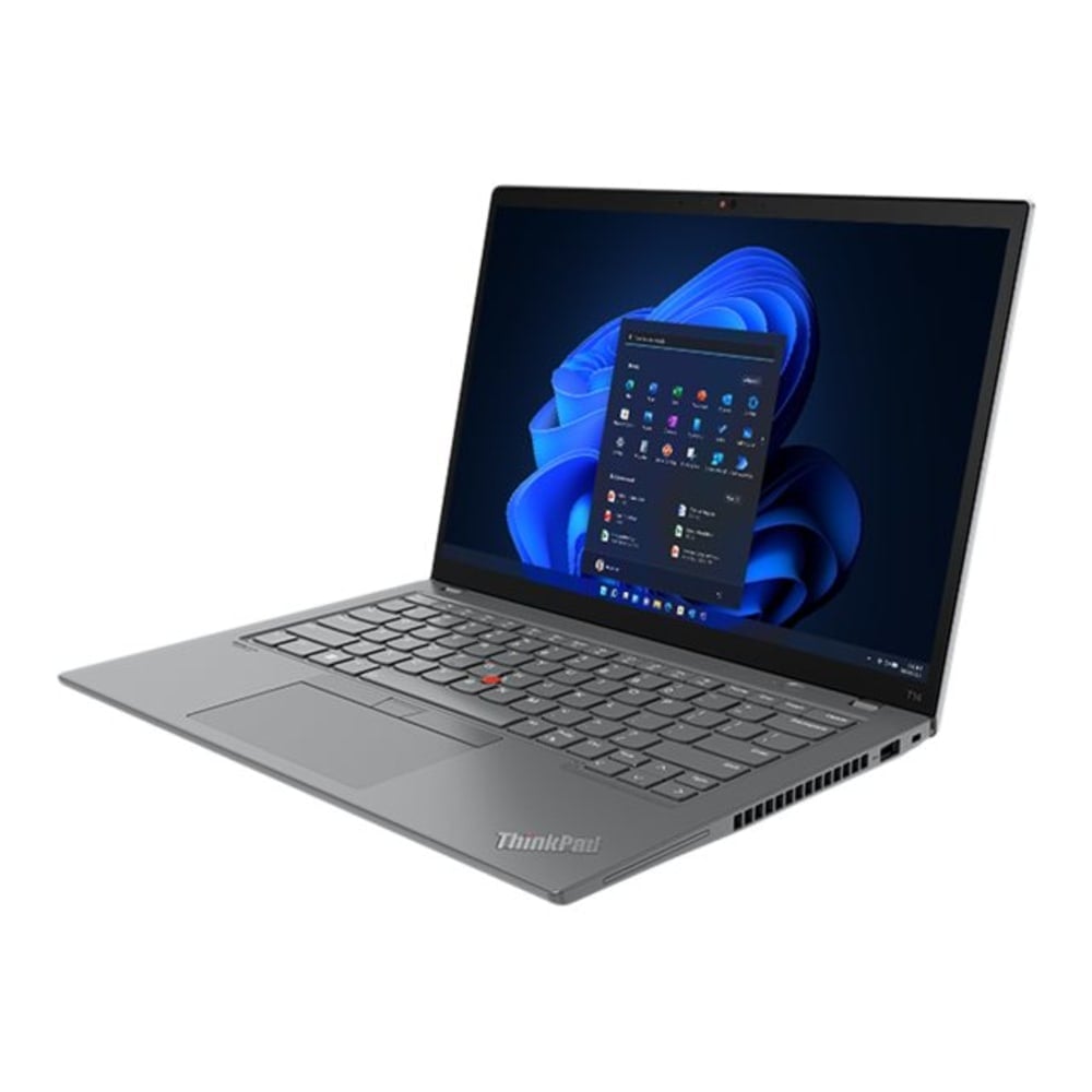 Lenovo ThinkPad T14 Laptop, 14in Touch Screen, AMD Ryzen 7 PRO, 16GB Memory, 512GB Solid State Drive, Windows 11 Pro MPN:21CF000EUS