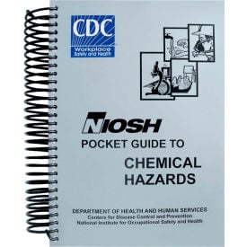 LabelMaster®NIOSH0003 NIOSH Pocket Guide to Chemical Hazards Spiral Bound NIOSH0003