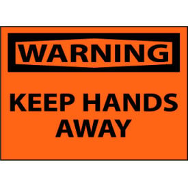 Machine Labels - Warning Keep Hands Away W449AP