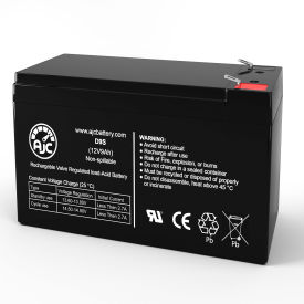 AJC® Power Kingdom PS9-12 Sealed Lead Acid Replacement Battery 9Ah 12V F1 AJC-D9S-V-0-191529