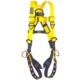 DBI-Sala™ Vest Style Harness 1104875 W/Back & Side D-Rings Tongue Buckle Legs X-Large 7012691234