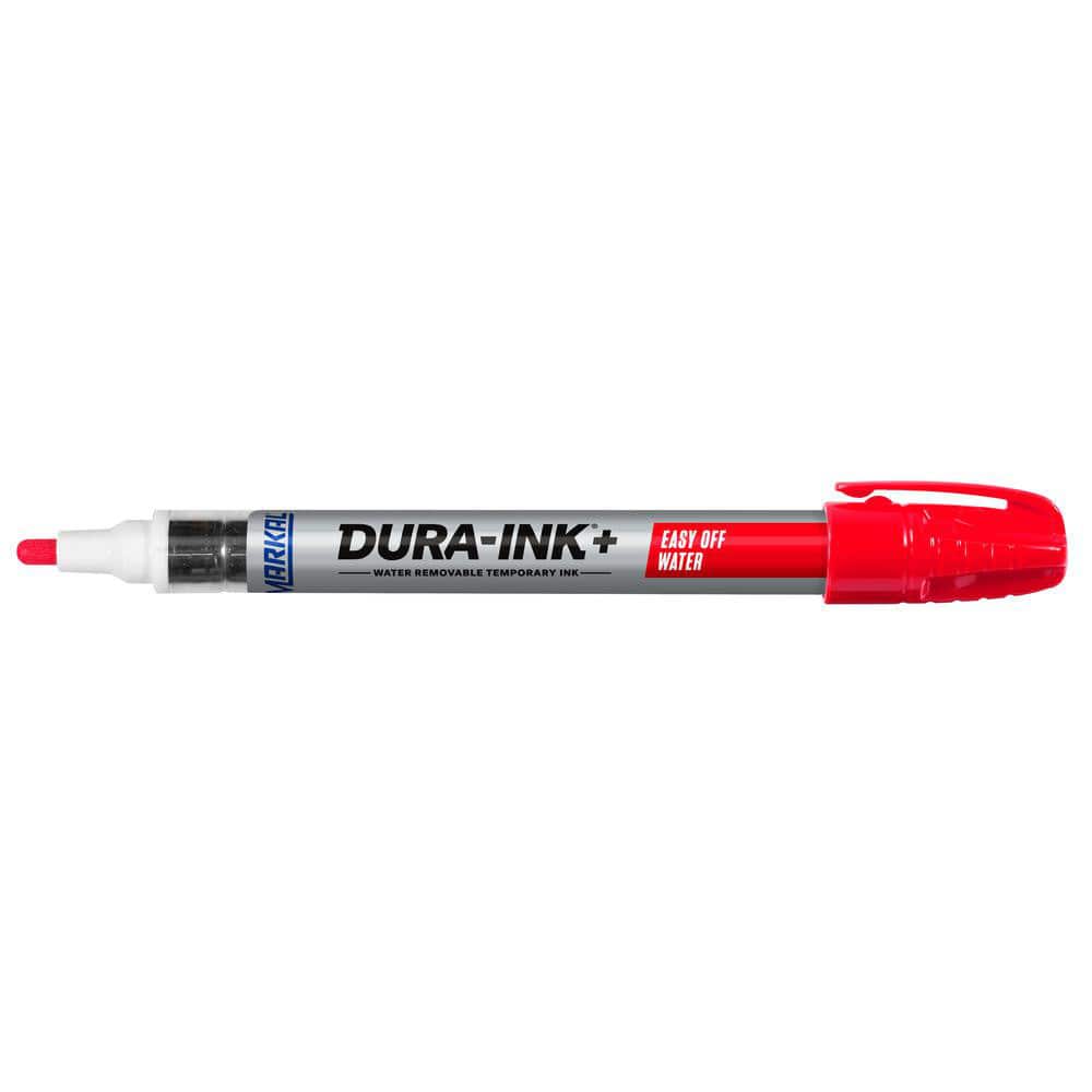 Temporary ink marker that easily removes with water from non-porous surfaces. MPN:96312