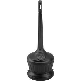 Smokers' Outpost® Standard Outdoor Ashtray Black 711301