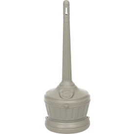Smokers' Outpost® Standard Outdoor Ashtray Beige 711302