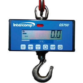 Intercomp 184255 CS750™ NTEP Medium-Duty Hanging Scale 1000 lb x .5 lb 184255