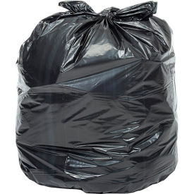 GoVets™ Super Duty Black Trash Bags - 40 to 45 Gal 2.5 Mil 100 Bags/Case 195670
