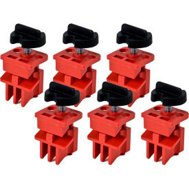 Brady® Multi-Pole Breaker Lockout 6/Pack 66320