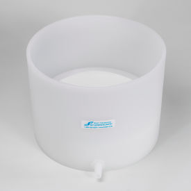 Bel-Art Polyethylene Buchner Table-Top Funnel with Coarse Porosity Fixed Plate 10.25