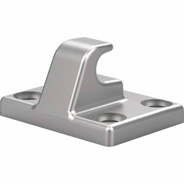 Clamp Latch Plates & Hook Assemblies; For Use With: 385-SS Series; 385-RSS; Load Capacity: 7500 lb; Material: Stainless Steel; Base Width: 79.4 mm; 3.13 in; Mounting Hole Size: 10.3 mm; 0.41 in; Width Between Mount Hole Centers: MPN:385902