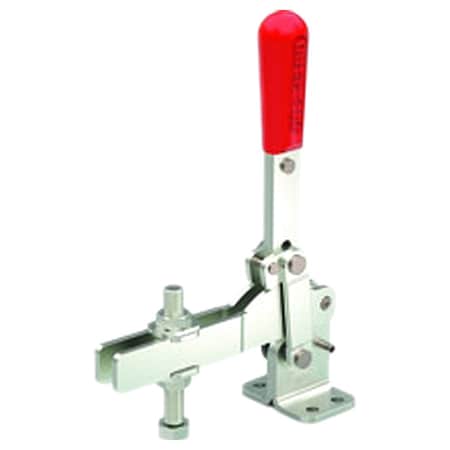 Hold-Down Clamp, Steel, Red Handle MPN:229