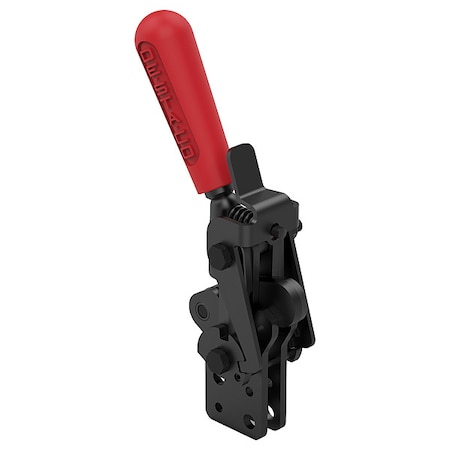 Hold-Down Clamp, Alloy Steel, Red Handle MPN:503-MLBR