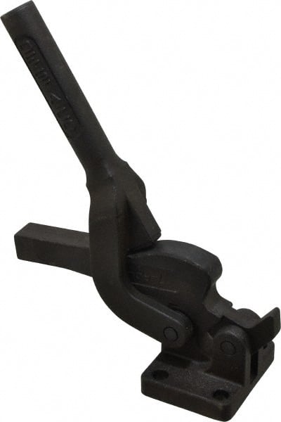 Manual Hold-Down Toggle Clamp: Vertical, 1,000 lb Capacity, Solid Bar, Flanged Base MPN:7-59
