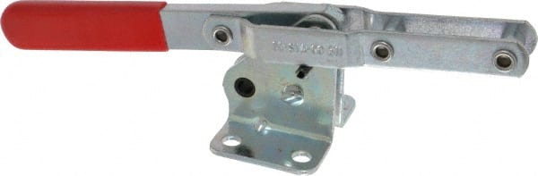 Pull-Action Latch Clamp: Horizontal, 1,200 lb, U-Hook, Flanged Base MPN:311