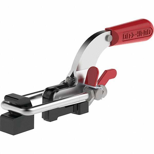 Pull-Action Latch Clamp: Horizontal, 4,002 lb, U-Hook, Weldable Base MPN:375-B-M-50