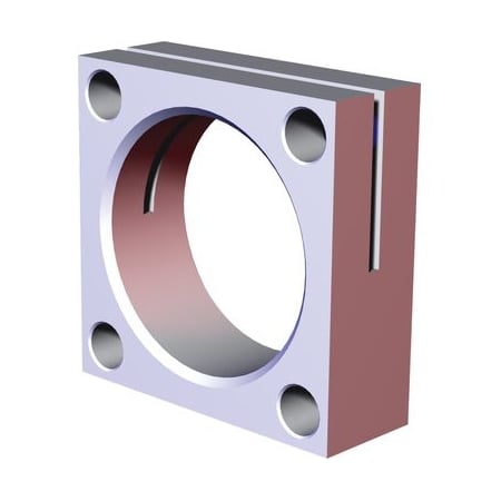 Swing/Toggle Clamp, Body Mount Flange MPN:8MA-095-1