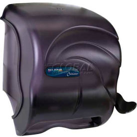 San Jamar Element™ Oceans® Push Lever Paper Towel Roll Dispenser Transparent Black Pearl T990TBK