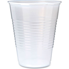 Fabri-Kal® RK Ribbed Cold Drink Cups 9 oz. Capacity Clear 100/Sleeve 25 Sleeves/Carton 9508024