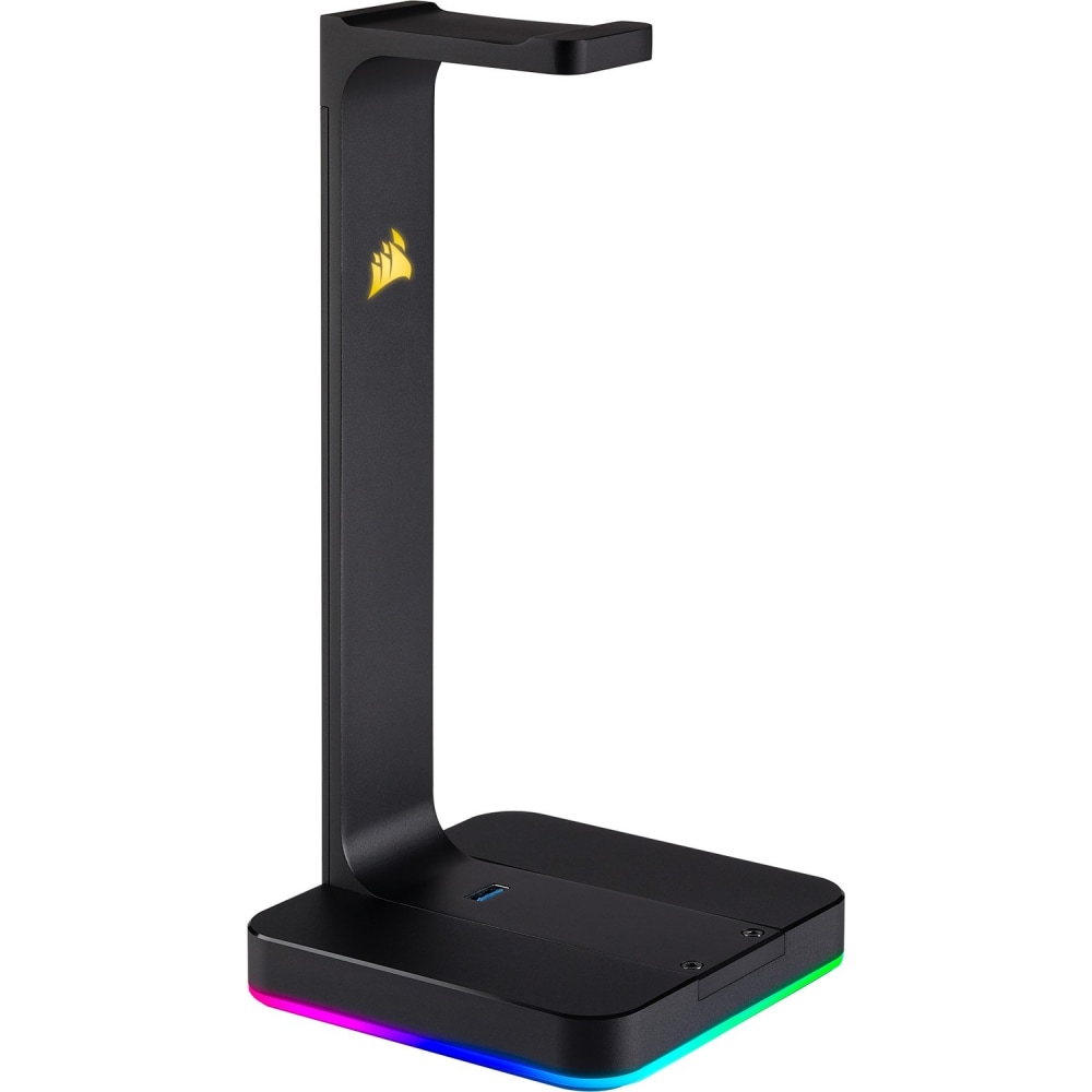 Corsair ST100 RGB Premium Headset Stand With 7.1 Surround Sound - Wired - Headset, Mobile Phone - Charging Capability - CA9011167NA MPN:CA-9011167-NA
