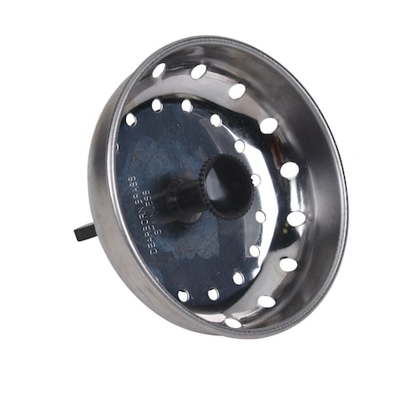 Replaceable Strainer Locking Cup Sink Basket Strainer, 3-1/2