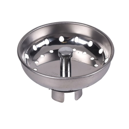 Replaceable Basket Sink Basket Strainer, 3-1/2