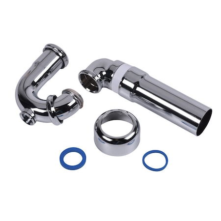 Sink Trap 1.5x1.25 Sch40PVC w/Co MPN:732GPBN-6-1