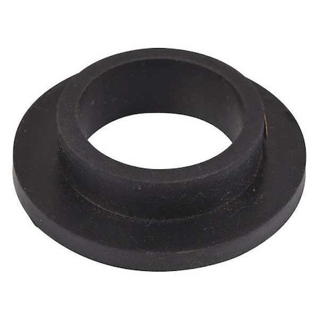 Flange Spud Washer, Toilet, Rubber, Black MPN:7105