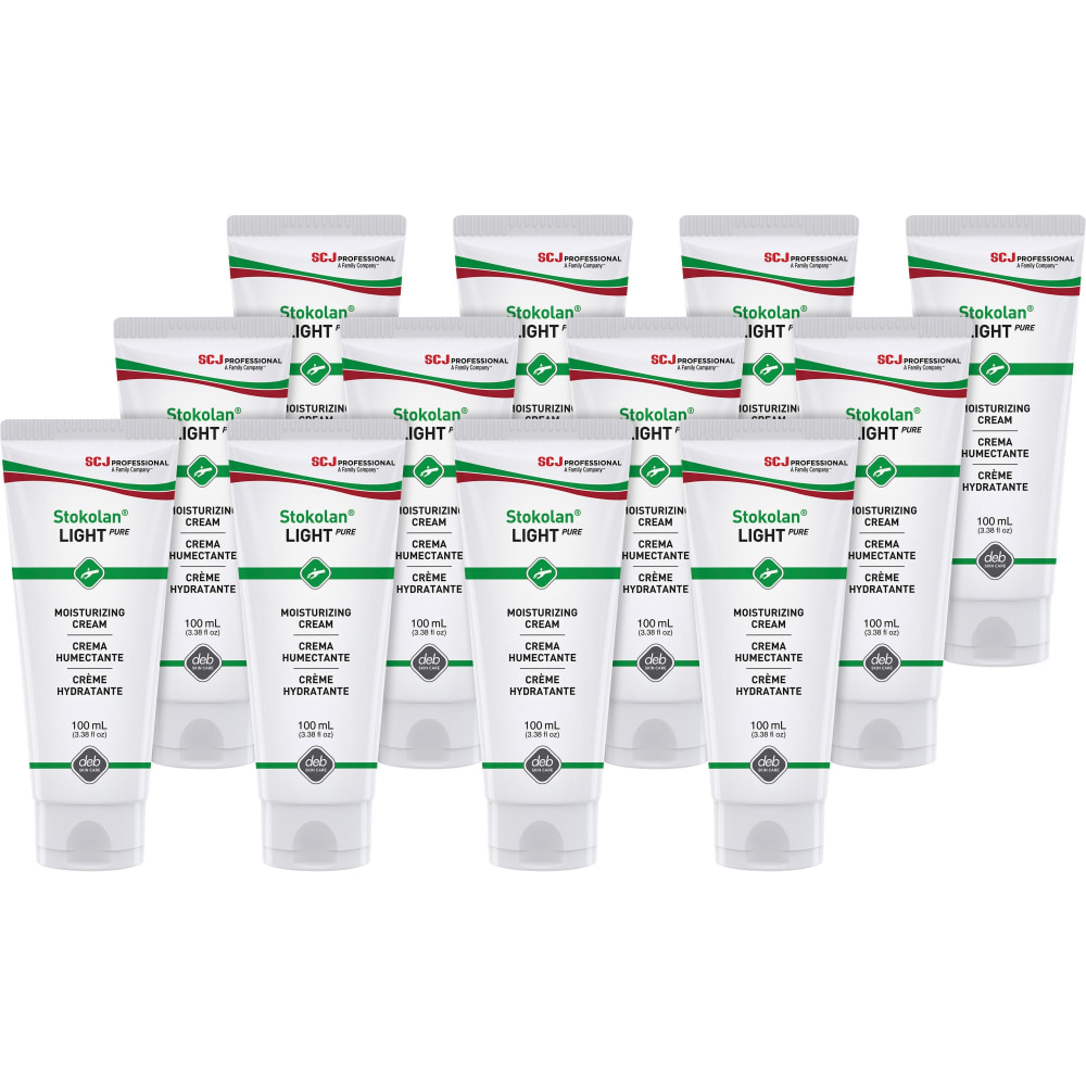 SC Johnson Stokolan Skin Conditioning Cream, 3.38 Oz, Carton Of 12 MPN:RES100MLCT